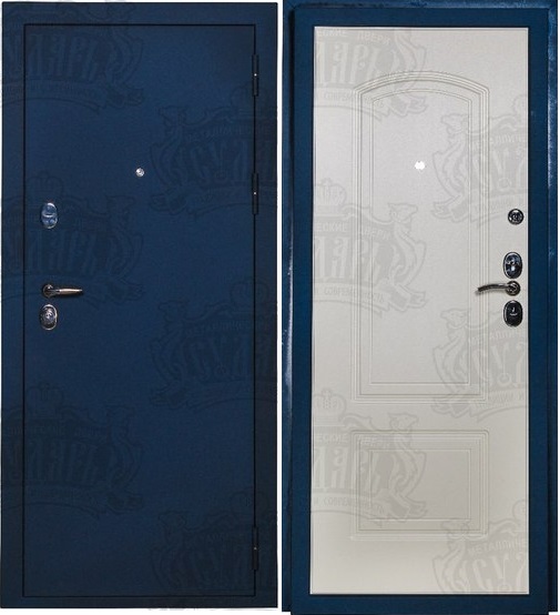 Двери "Сударь - 4" синий МЕТТЭМ