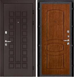 Двери Сенатор (Анастасия) 3D темный орех